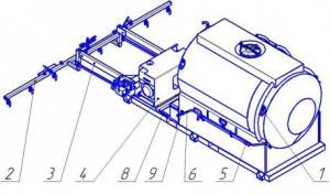 Drawing of sprayer