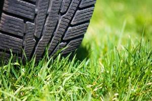 Tires for road construction